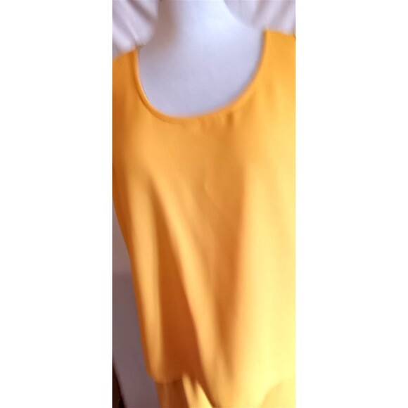 Vtg Donna Vinci Couture Suit 3 Pc Long Skirt 18 Evening Church Gold New w/Tags - Picture 12 of 16